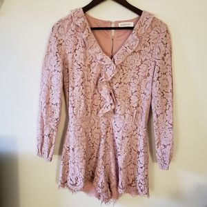 Gorgeous Lace Pink Overall